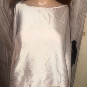 Elegant Off-Shoulder White Blouse